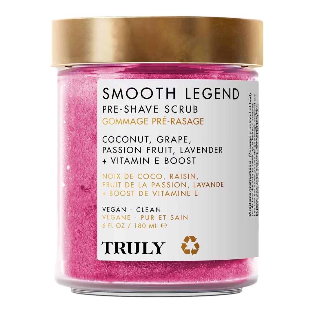 Truly Smooth Legend Pre-Shave Scrub. 6.0 oz